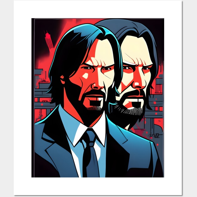 John Wick Wall Art by Untitled-Shop⭐⭐⭐⭐⭐